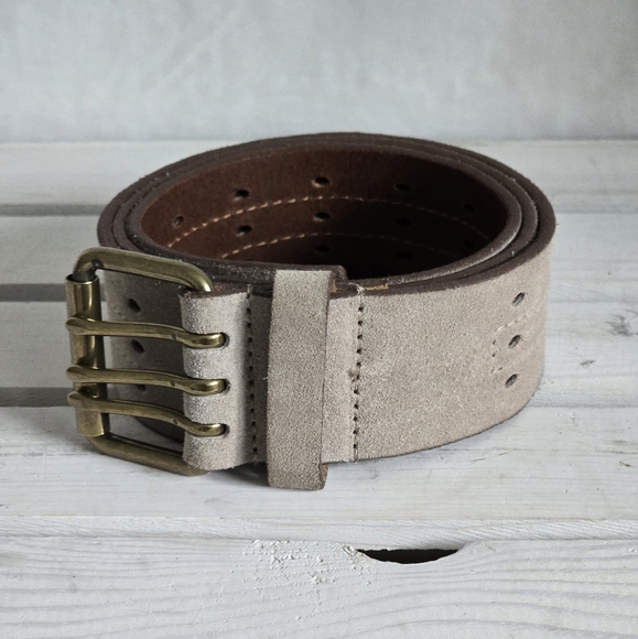 GAP Accessories - Gap beige genuine leather womens  belt Size Medium